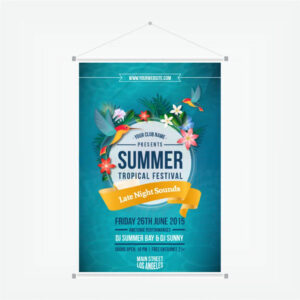 Mini Banners em Lona em Lona Brilho 280g