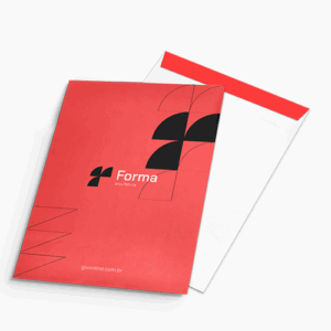 Envelopes A4 Saco Grande - Sulfite 90g | Tamanho 24 x 34cm