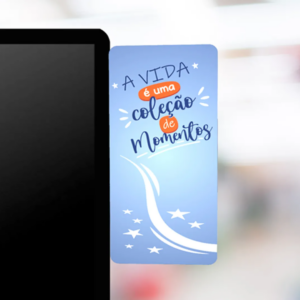 Stopper Retangular em PVC Branco | Tam 100 x 190 mm