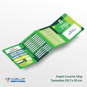 tabela da copa 2026 personalizada | tam 10 x 29cm | 120g